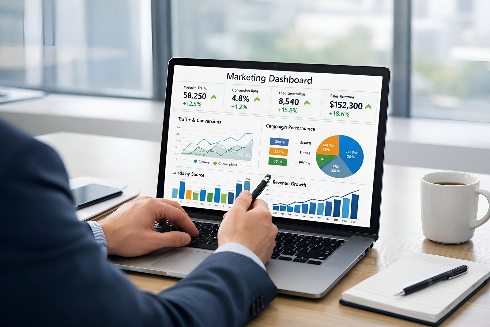 Marketing Dashboard Project